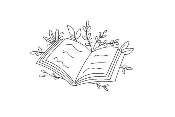 A Book with Flowers: A Versatile Embroidery Design for Real Projects