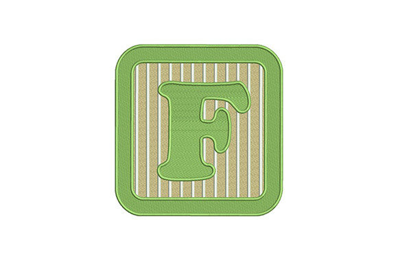 Alphabet F Letter: A School-Themed Embroidery Design Review