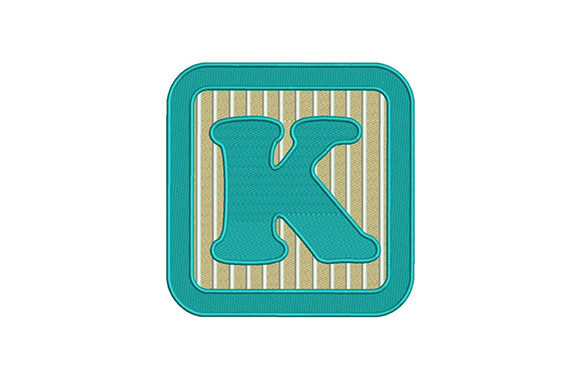 Alphabet K Letter Embroidery Design Review for Seasonal Use