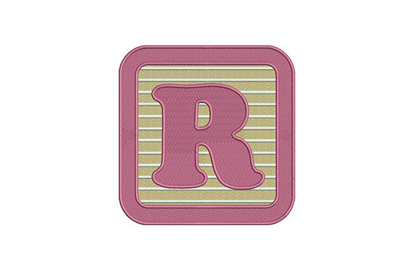 Alphabet R Letter Embroidery Design Review for Etsy Sellers