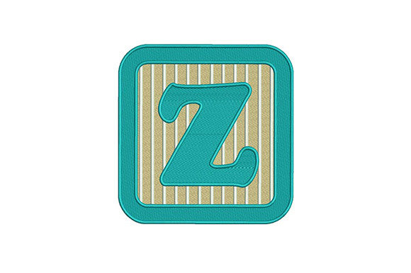 Alphabet Z Letter: A Versatile Embroidery Design for Personalized Gifts