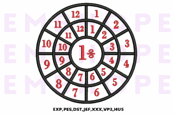 Division Wheel 1 Embroidery Design Review