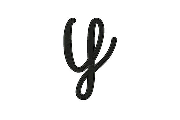 Lower Case Alphabet Y Review: A Versatile Embroidery Design