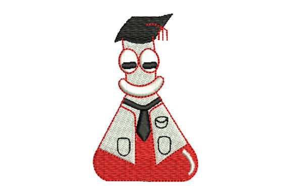 Science Test Tube Doctor Embroidery Design Review